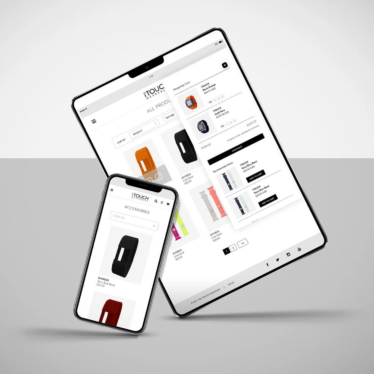 iTOUCH Wearables work