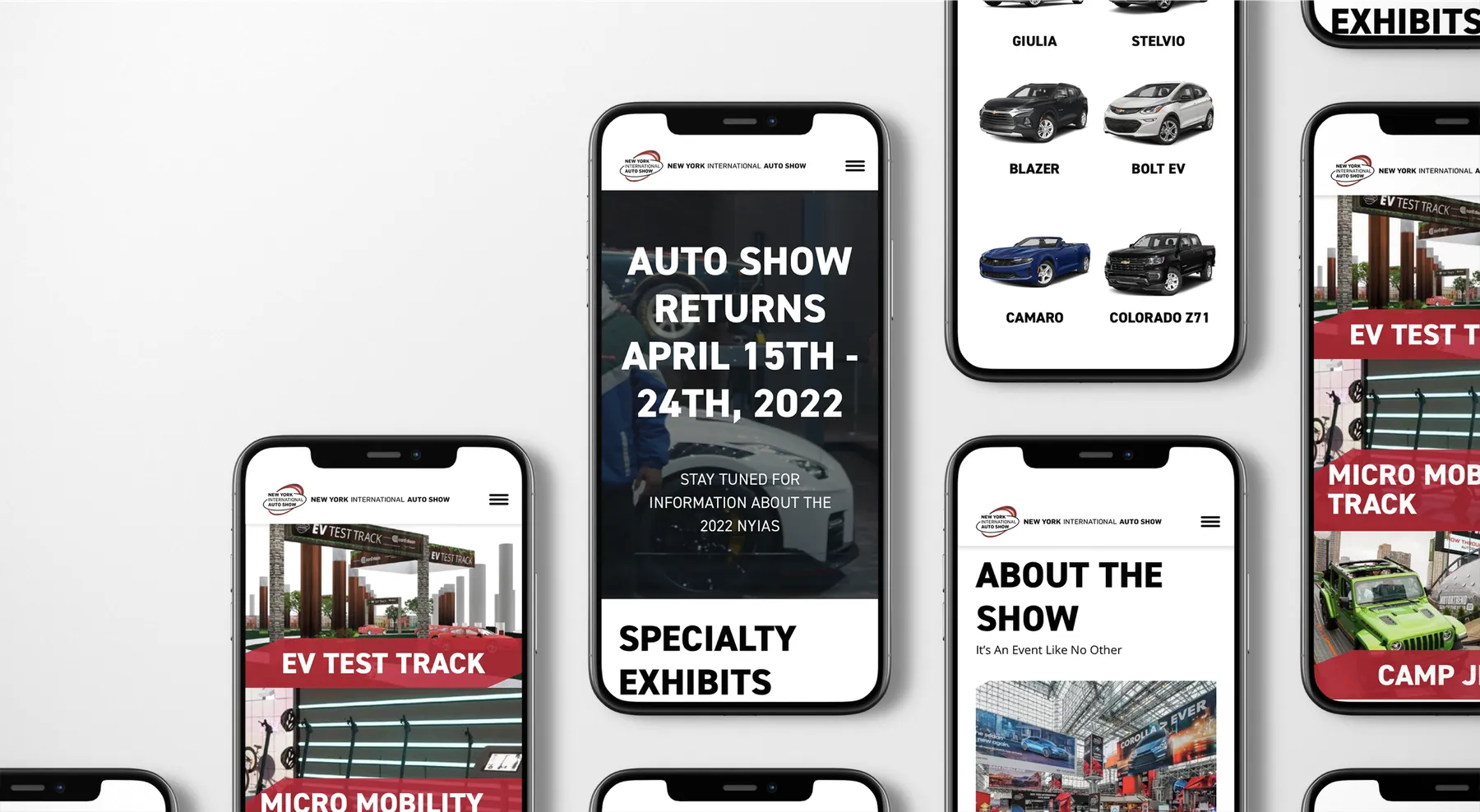 New York Auto Show work