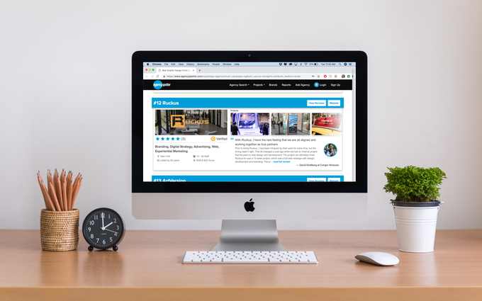 Ruckus Ranked A Top Design Agency Once Again